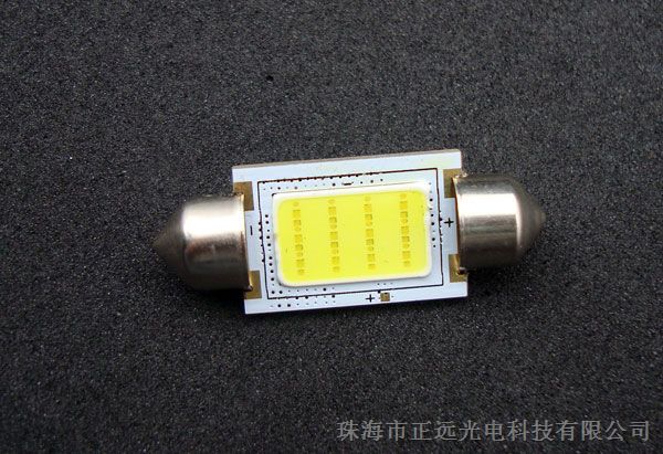 供应新品36mm cob LED双尖汽车灯