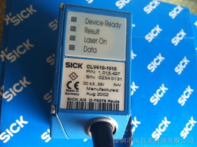 供应*带包装德国SICK施克一维条码扫描器CLV410-1010现货价廉