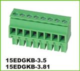 插拔式接线端子15EDGKB-3.5/3.81上海慧鲲现货