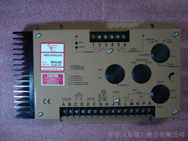 美国GAC发电机调速板*D5330