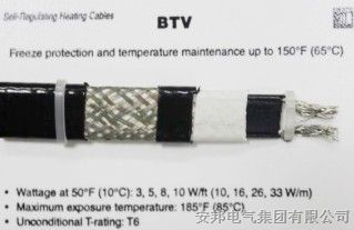 供应8BTV2-CT瑞侃低温管道电伴热带