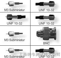 压电加速度传感器配件转接头电缆10-32UNF/M5/BNC/TNC/MIL-C-5015航空插头 3106A-10SL-4S