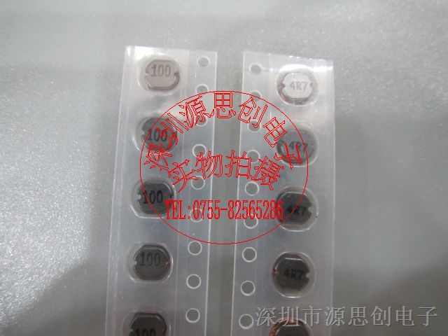 供应不屏蔽绕线电感 CD43-100 10UH