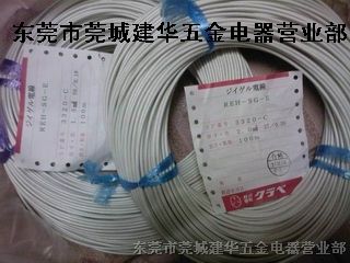 供应日本KURABE高温线纤维线耐热线硅胶线编织线