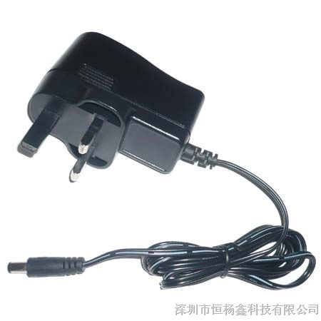 供应英规12V1A卧式电源适配器