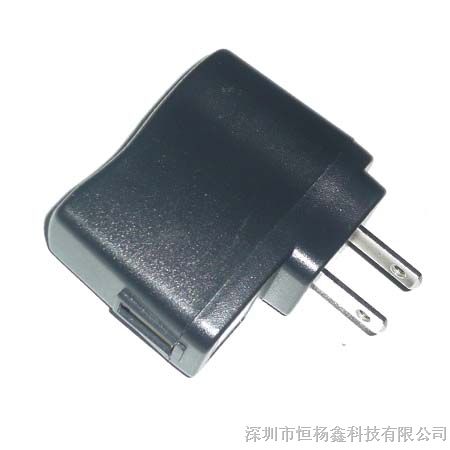 供应美规5V1A卧式U*电源小巧轻便外形美观