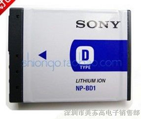 SONY索尼DSC-T200/DSC-T300/DSC-TX1相机电池NP-BD1原装品质