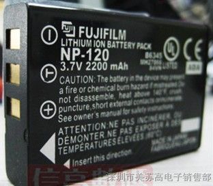 富士NP120电池 F10/F11/M603/MX4 NP-120电池 高容量