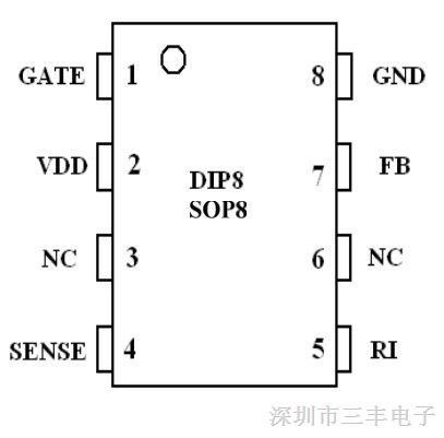 深圳三丰电子热销L2263 现货L2263 小功率电源控制芯片