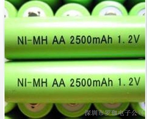 供应AA镍氢电池2500MAH
