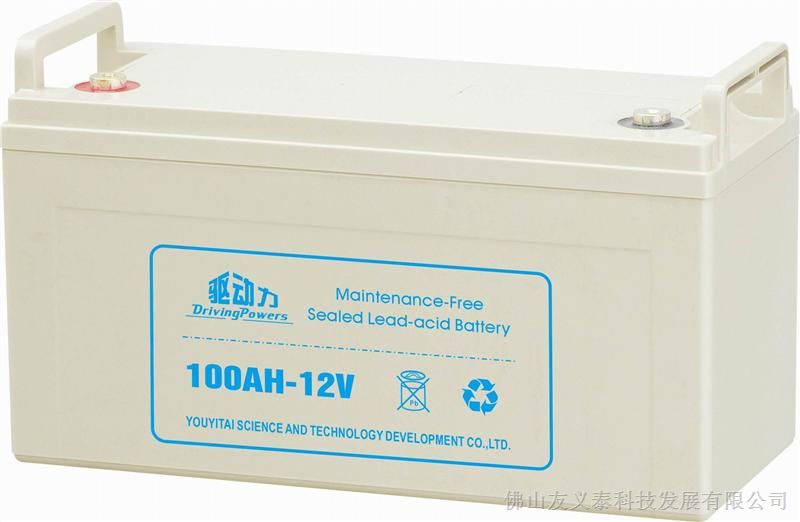 供应12v100AH（M型）蓄电池总经销,驱动力蓄电池制造商厂价直销