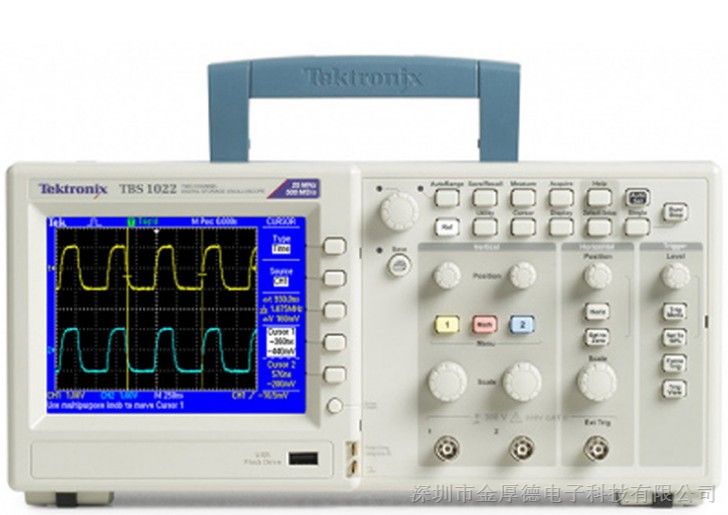 泰克TBS1022数字存储示波器