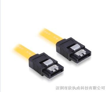 厂家直销 SATA 2.0 数据传输线 带弹片 光驱数据线 串口硬盘线 50厘米