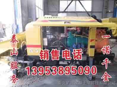 浙江温州铁矿用混凝土输送泵垂直输送距离0-350米