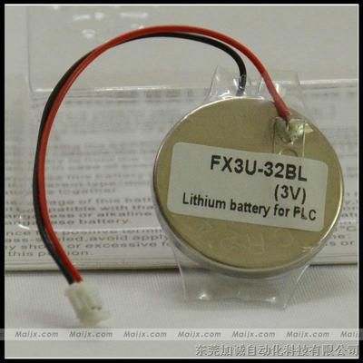 供应原装进口FX3U-32BL  三菱锂电池