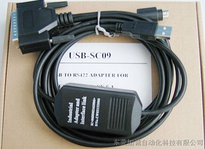 厂家三菱plc通讯电缆USB-SC09低价销售