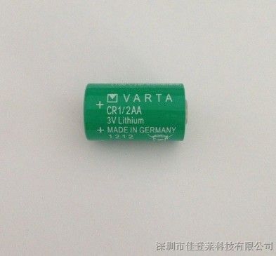供应全新原装瓦尔塔VARTA CR1/2AA 3V性锂电池