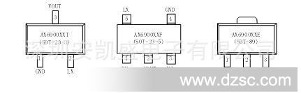 PFM同步升压DC-DC变换器-AX6900 工作频率高