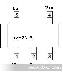 DC-DC 带CE端具关断功能升压IC(由0.9v-1.5v升压到3.3v)-GF8805