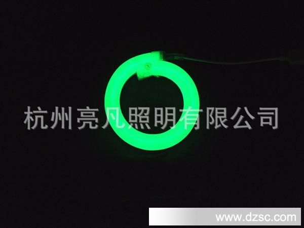 LED柔性霓虹灯条 霓虹灯灯带 高压防水ip68 二线绿光 一米80灯