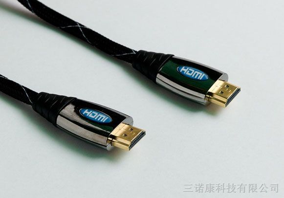 供应枪色锌合金HDMI CABLE