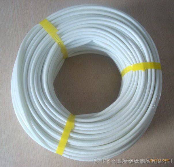 白色玻纤管 硅橡胶玻璃纤维管 耐高温高压绝缘套管 厂家直销