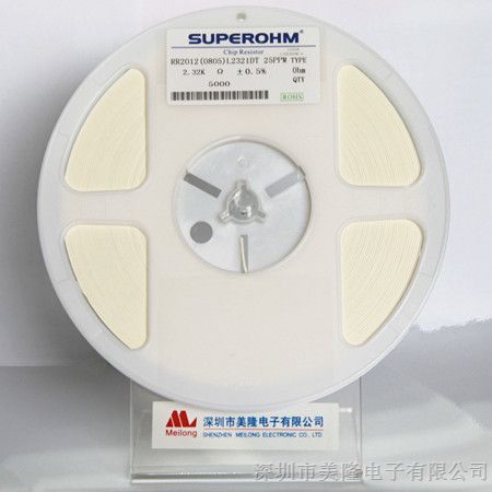 供应SUPEROHM高精密贴片电阻，RR20120805L3231DT 25PPM低温漂贴片电阻