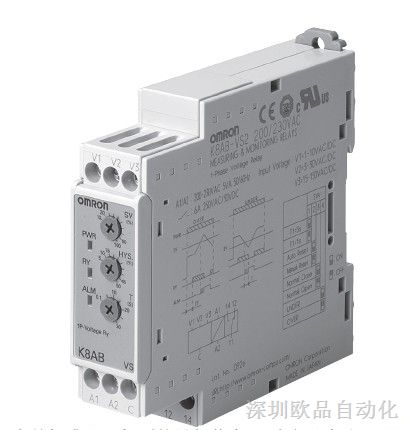 供应深圳欧母龙电压继电器K8AB-VS
