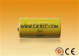 3V柱式锂锰电池CR123A，相机电池