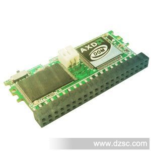 AXD安信达工业级电子硬盘IDE40PIN DOM电子盘(高速SLC)单通道4GB