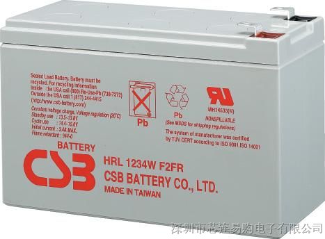 供应  CSB  HR1234WF2-FR 密封铅酸电池