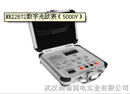 供应北京NRI2672数字兆欧表（5000V）厂家