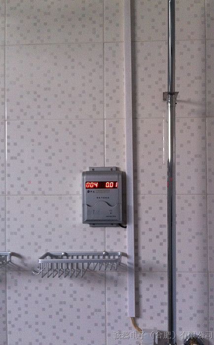 智能节水器.澡堂洗澡插卡收费机.洗澡计时器