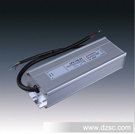 【品牌销售】120w24v 防水型驱动电源 led灯条专用 质保两年