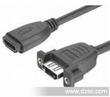 HDMI to HDMI  母对母 带耳朵 全高清数字音视频连接线