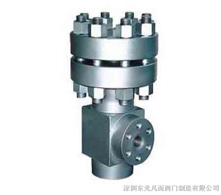 供应法兰安全阀，A42Y-1000全启式超高压安全阀