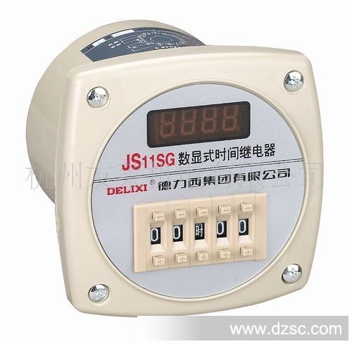批发德力西JS11J 智能鉴相鉴幅漏电继电器数显式时间继电器