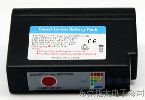 3.7v 2200mah锂电池 3.7V超大容量锂电池组