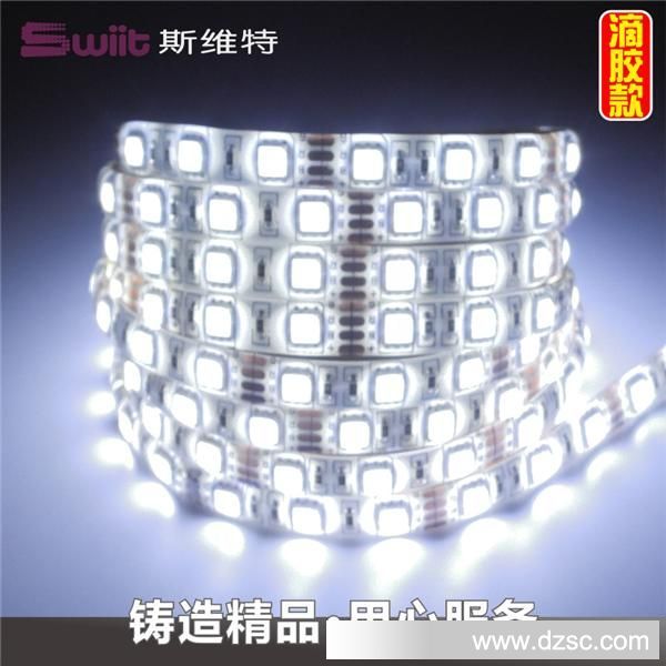 【逸朗特】LED灯带 5050贴片 滴胶防水灯带 高亮 60灯 5050灯条