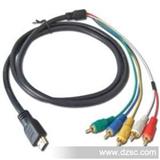 【*】HDMI TO 5RCA连接线