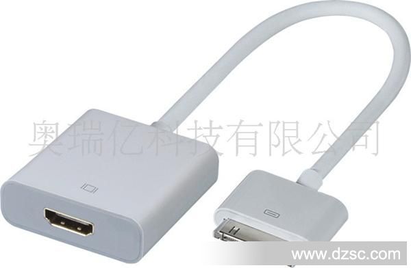 ipad to HDMI adapter 苹果高清线 视频线 HDMI线 IPAD镜像同步