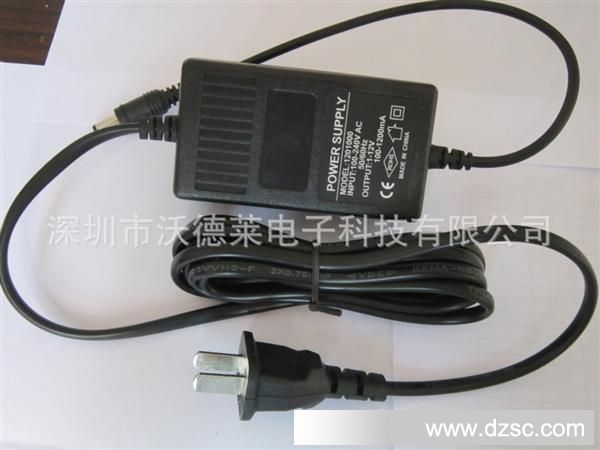 供应桌面式可调开关电源适配器12V