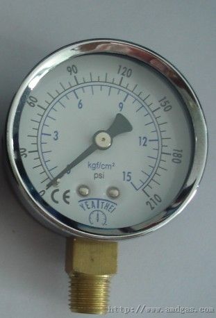 供应Y-60公斤压力表/0-15KG气压表