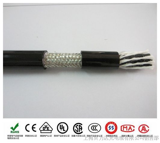 供应聚氨酯超耐磨拖链柔性电缆