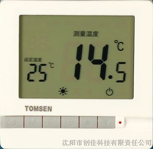 供应汤姆森TM801大屏液晶显示定时型温控器