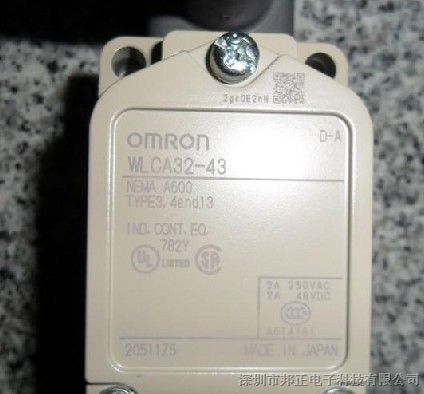 供应OMLON开关 WLCA32-43