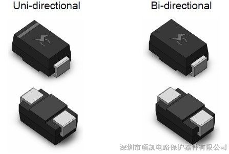 供应瞬态抑制二极管硕凯TVS二极管SMAJ18CA