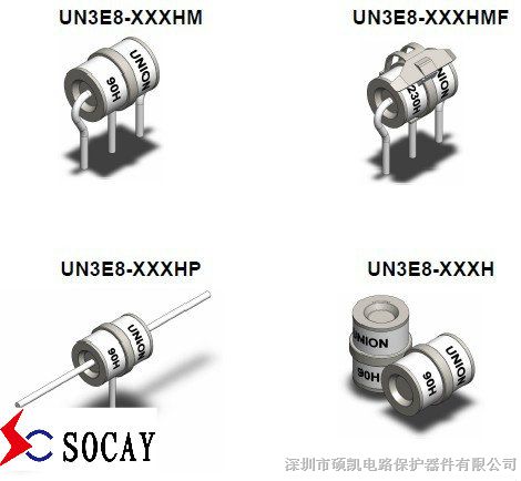 供应推荐陶瓷气体放电管硕凯【UN3E8-90HM】型号