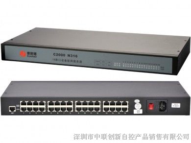 康耐德C2000 N316，16串口联网服务器