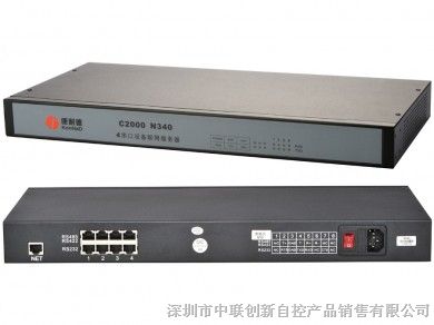 康耐德C2000 N340，4串口联网服务器